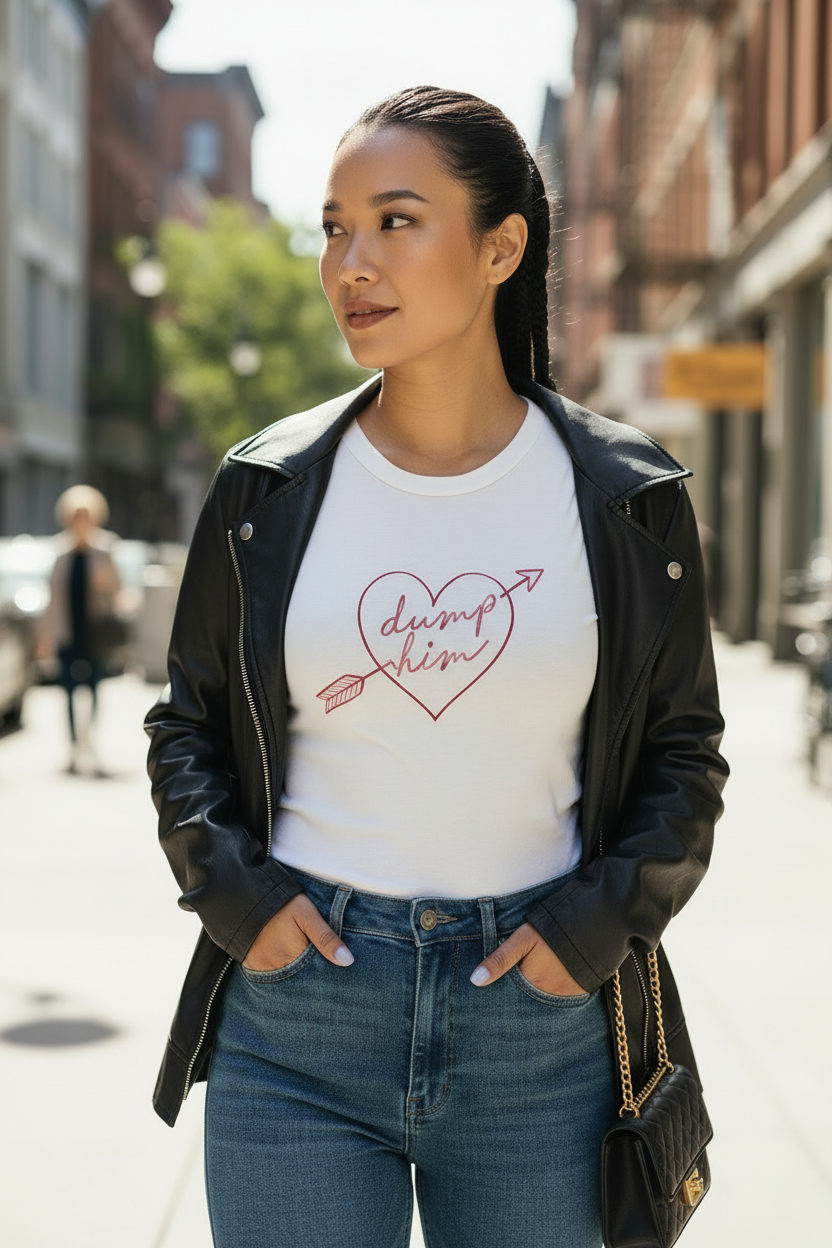 “The Heather” Dump Him Graphic Tank
