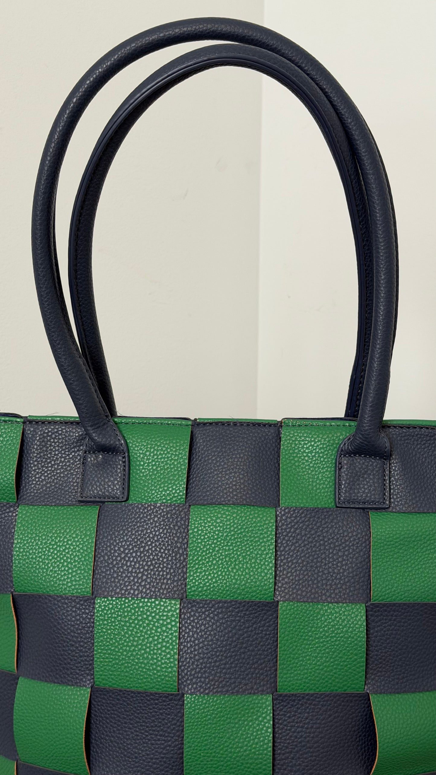 “The Katie” Checkered Tote