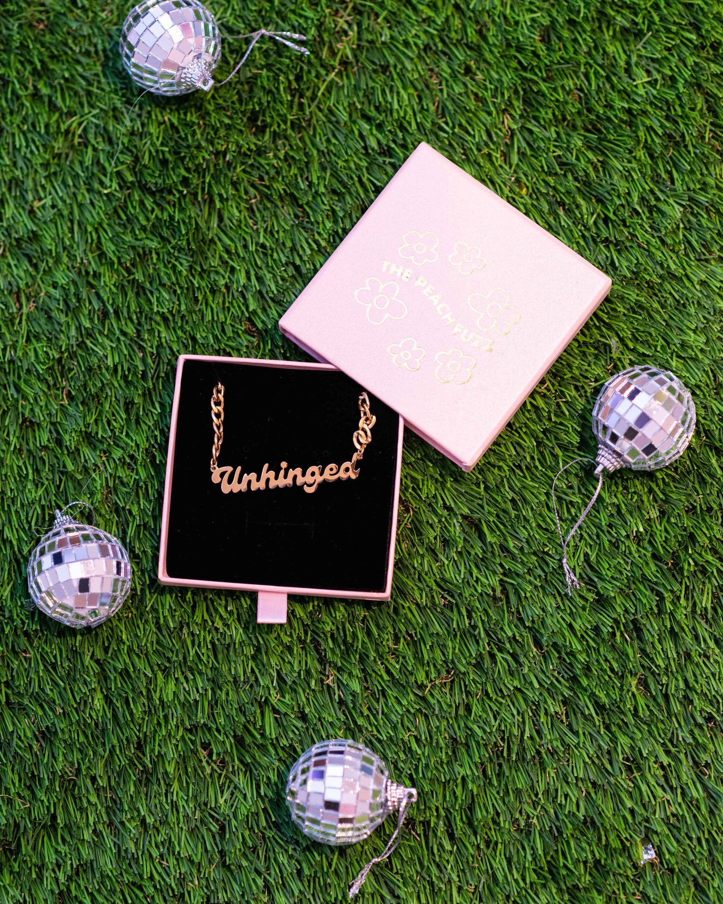 “The Stassi” Unhinged Nameplate Necklace