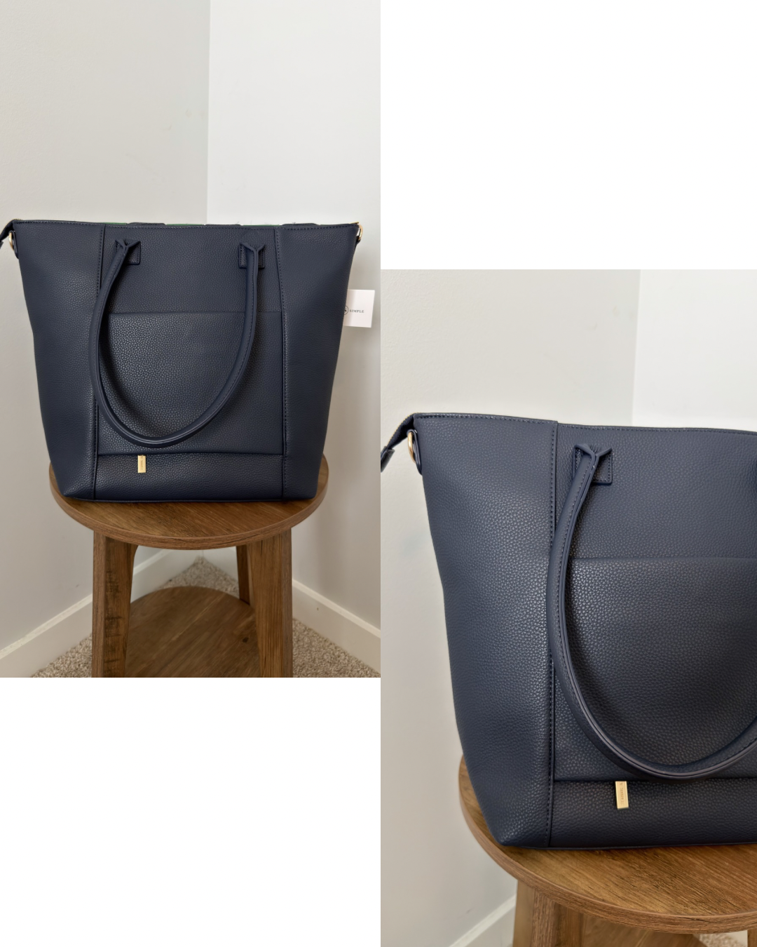 “The Katie” Checkered Tote