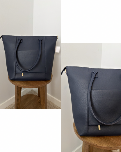 “The Katie” Checkered Tote