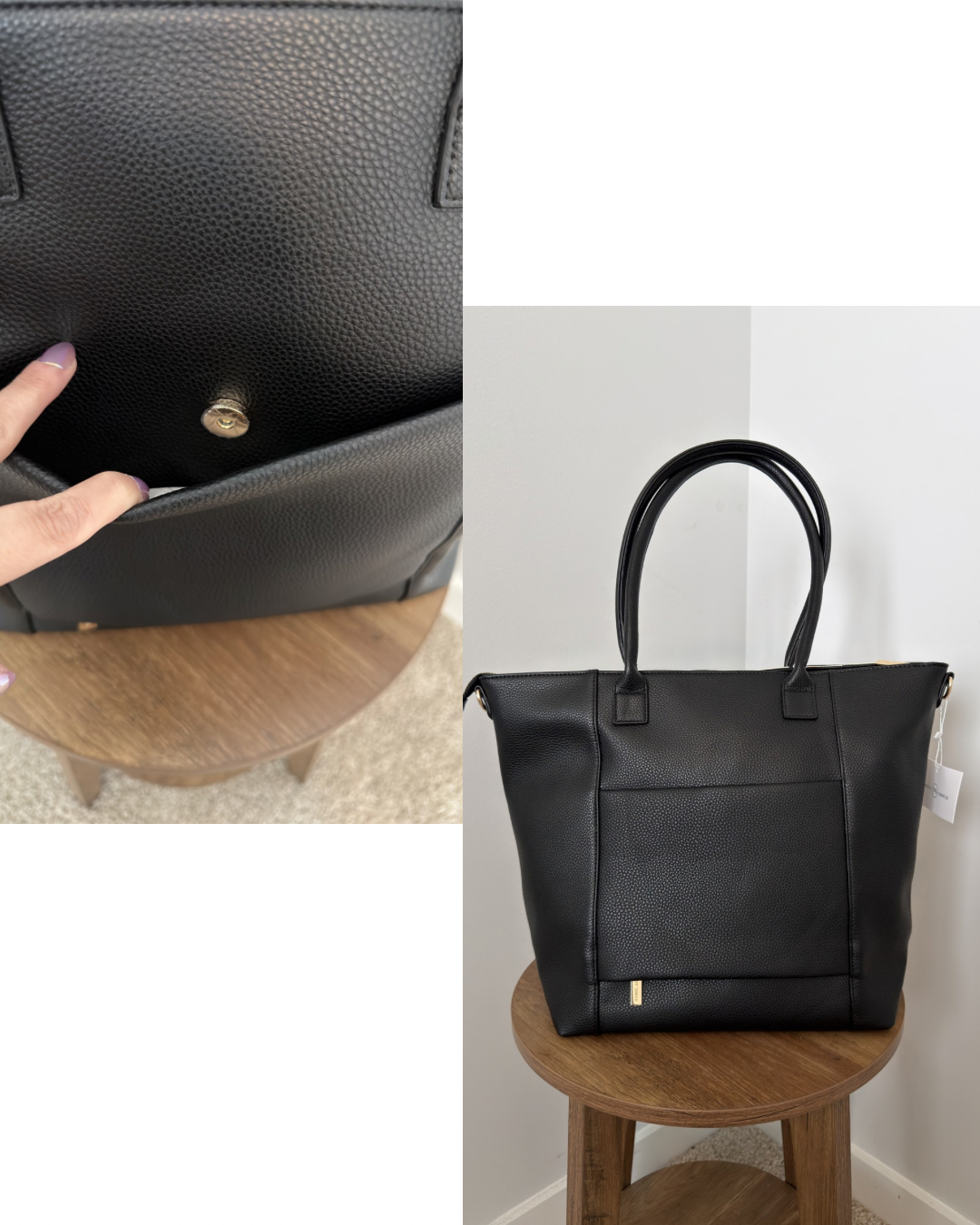 “The Katie” Checkered Tote