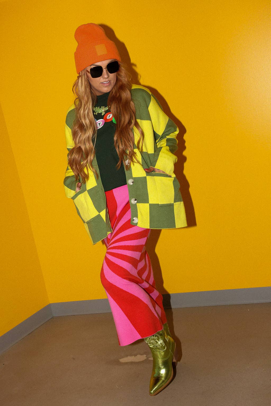 “The Carl” I'm Spiraling Midi Skirt